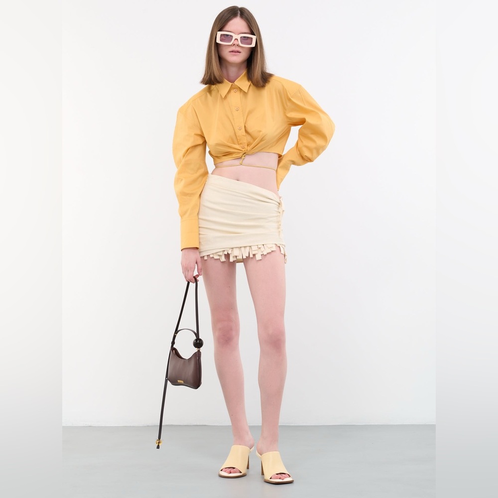 Jacquemus Les Mules Rond Carre Leather Mule Women's - Picture 2 of 12